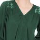 Top de crochê feminino com renda nas costas, verde, tamanho extragrande, da Style &amp; Co.