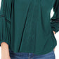 Top de crochê feminino com renda nas costas, verde, tamanho médio, estilo &amp; co