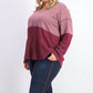 Moletom com capuz feminino estilo colorblock vermelho tamanho extra pequeno
