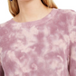Suéter tingido com nó feminino INC International Concepts, roxo, tamanho grande