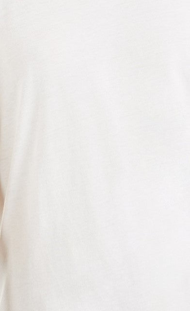 Camiseta feminina estilo &amp; co com decote em V e estampa Burnout, tamanho regular e pequeno, branca, tamanho grande