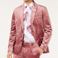 Blazer masculino de veludo slim fit da INC International Concepts, rosa, tamanho grande