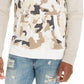 Moletom com capuz camuflado masculino Sun + Stone, bege, tamanho grande