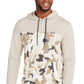 Moletom com capuz camuflado masculino Sun + Stone, bege, tamanho extragrande