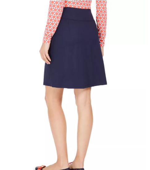 Saia feminina Charter Club azul tamanho X-Large