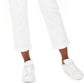 Jeans Curvy-Fit com Punho e Namorada Feminino Style &amp; Co, Branco, Tamanho 12