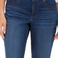 Jeans Skinny Curvy Feminino Style &amp; Co Turq Aqua Tamanho 12