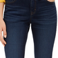 Calça jeans feminina estilo bota curvilínea azul tamanho 6