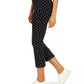 Calça Capri Skinny com Controle de Barriga Charter Club Feminina, Preta, Tamanho 10