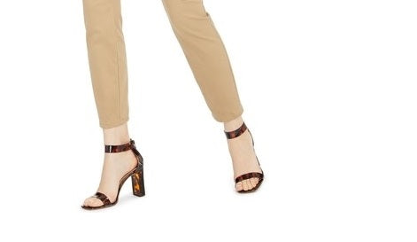 Calça utilitária skinny masculina INC International Concepts, marrom, tamanho 0, pequena