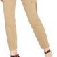 Calça utilitária skinny feminina INC International Concepts, marrom, tamanho 8P