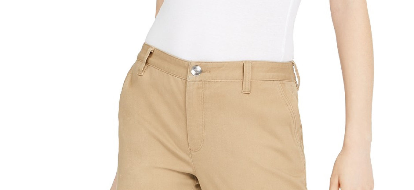 Calça utilitária skinny feminina INC International Concepts, bege, tamanho 4P