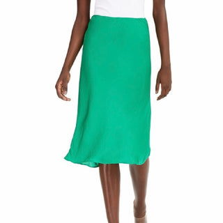 INC International Concepts Saia midi plus size com corte enviesado feminina, verde, tamanho 3X