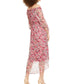 Vestido longo ombro a ombro feminino INC International Concepts, rosa, tamanho pequeno