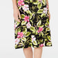 Vestido Kasper Hibiscus Feminino Rosa Brilhante Tamanho P