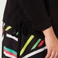 Jaqueta feminina Bar III Trendy Plus Size com frente aberta, preta, tamanho 1X