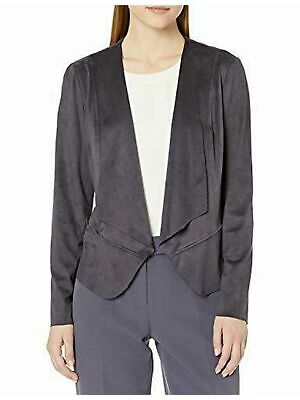 Jaqueta feminina Anne Klein preta tamanho grande