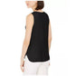 Anne Klein Top Feminino Tecido Preto Tamanho P