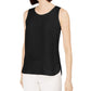 Anne Klein Top Feminino Tecido Preto Tamanho P