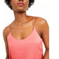 Camisola feminina Bar III, rosa, tamanho médio