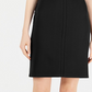 Vestido justo feminino Bar III com decote aberto, preto, tamanho XX-G