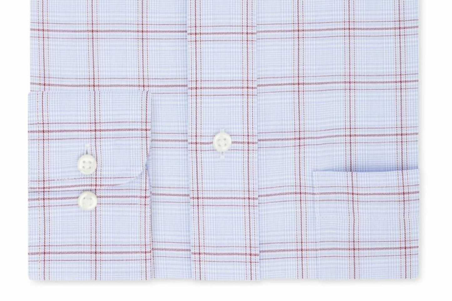 Camisa social xadrez Eagle masculina, corte regular, gola elástica, sem passar, azul, tamanho 15,5x34-35