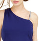 Vestido assimétrico feminino BCX azul tamanho extra pequeno