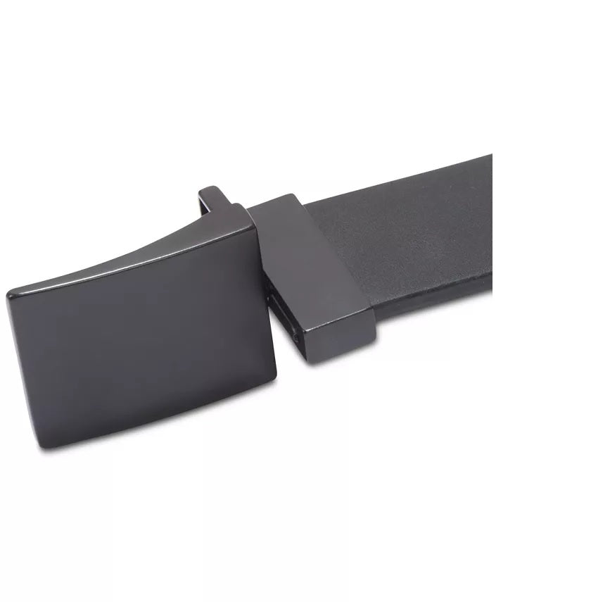 Cinto masculino Alfani cinza 40 moderno reversível placa couro 39-40 carvão tamanho 40