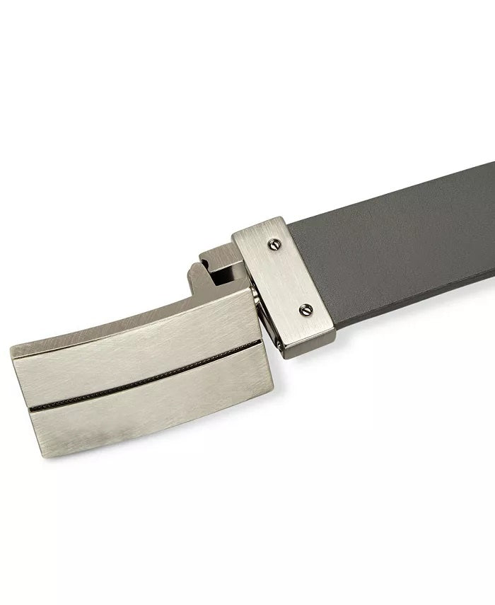 Cinto reversível masculino Alfani, cor carvão, tamanho 40, regular