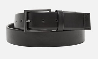 Cinto casual tubular elástico masculino Kenneth Cole Reaction, preto, tamanho pequeno