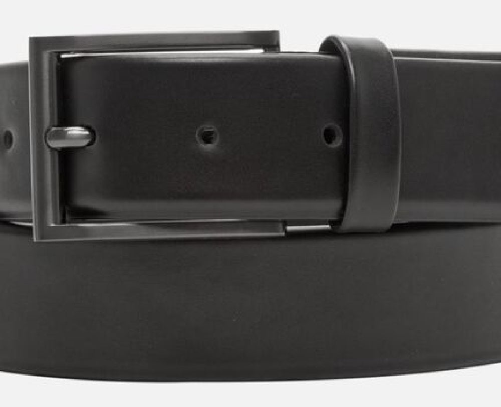 Cinto casual tubular elástico masculino Kenneth Cole Reaction, preto, tamanho pequeno