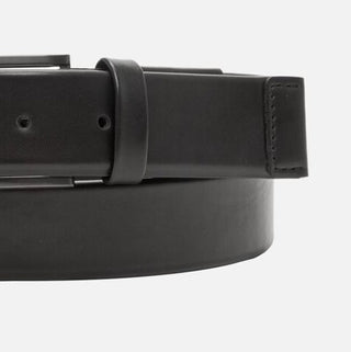 Cinto casual tubular elástico masculino Kenneth Cole Reaction, preto, tamanho pequeno