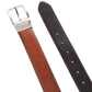 Cinto reversível de couro masculino Tommy Hilfiger, cinza, tamanho 32