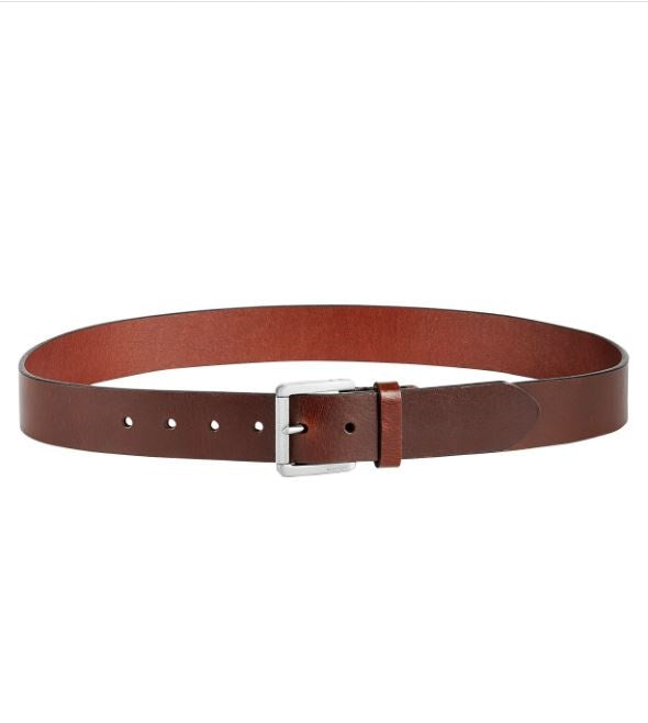 Cinto de couro masculino Tommy Hilfiger marrom tamanho extragrande
