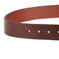 Cinto de couro masculino Tommy Hilfiger marrom tamanho extragrande