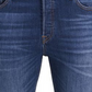 Calça jeans Clark super elástica slim fit masculina Jack &amp; Jones, azul, tamanho 36x34