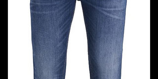 Calça jeans Clark super elástica slim fit masculina Jack &amp; Jones, azul, tamanho 36x34