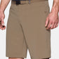 Shorts de golfe Under Armour Ua Tech 11" masculino, bege, tamanho 42