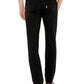 Calças híbridas Levi's Slim Fit Masculinas Pretas Tamanho 36X34