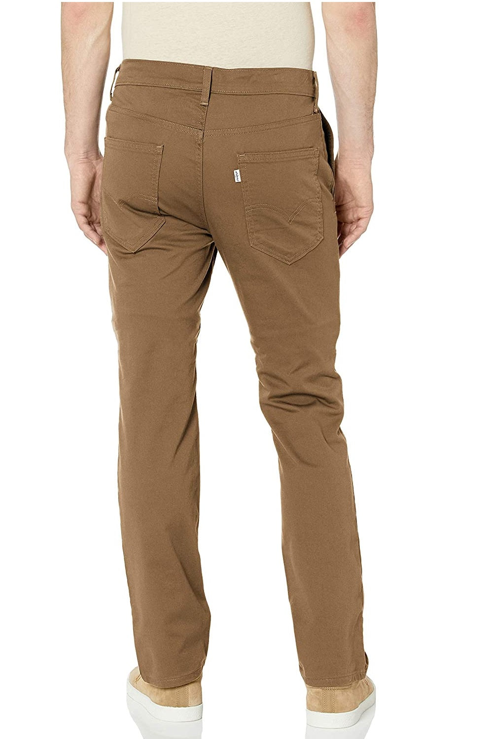 Calça Levi's Masculina 511 Slim Fit Híbrida Cougar Tan Tamanho 36x34