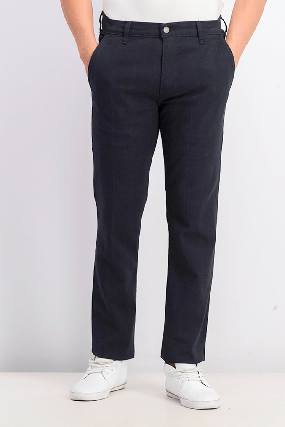Calças híbridas Levi's Slim Fit masculinas, azul marinho, tamanho 31x30