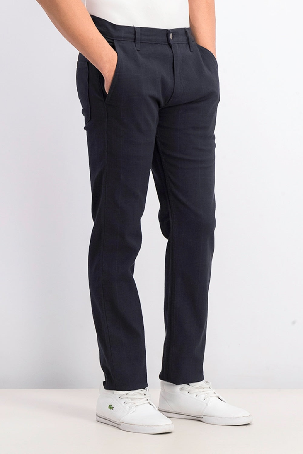Calças híbridas Levi's Slim Fit masculinas, azul marinho, tamanho 31x30