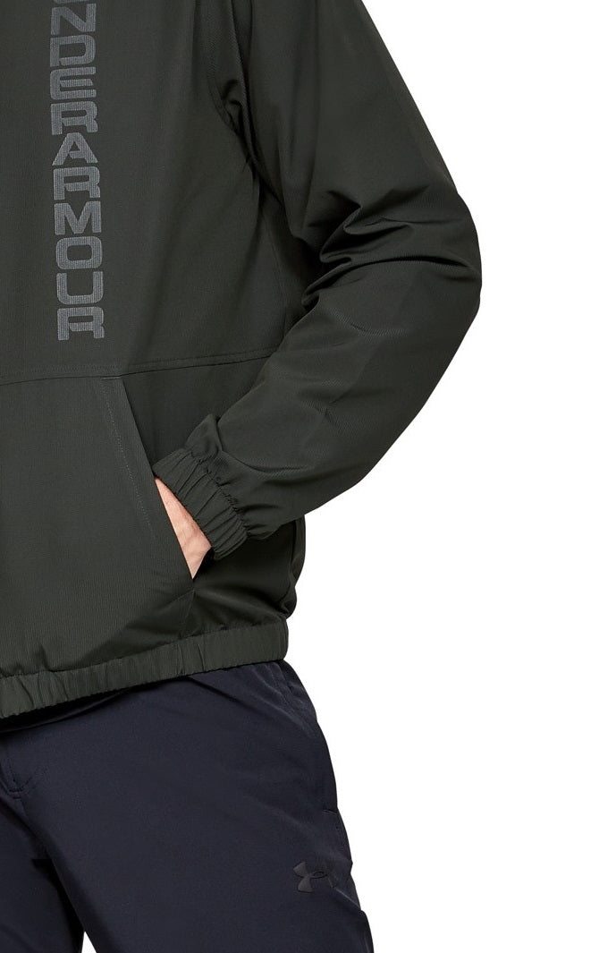 Jaqueta Bomber Under Amour Unstoppable Storm Masculina Verde Tamanho P