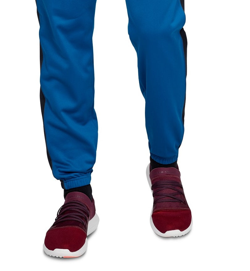 Calça de corrida Under Armour Unstoppable masculina, azul, tamanho extra grande