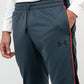 Calça de corrida Under Armour Unstoppable Essential masculina, cinza, tamanho extra grande