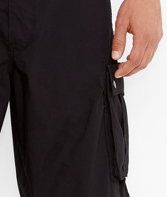 Shorts cargo Levi's Snap masculino preto tamanho 30