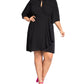 Vestido envelope falso Jolie Plus Size 20W da City Chic para mulheres