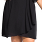 Vestido envelope falso Jolie Plus Size 20W da City Chic para mulheres