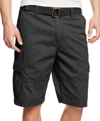 American Rag Shorts Cargo Masculino Relaxed Belted Cinza Tamanho 30 Regular