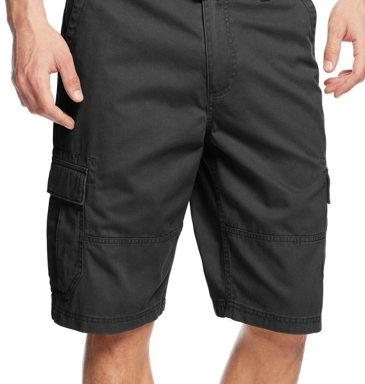 American Rag Shorts Cargo Masculino Relaxed Belted Cinza Tamanho 30 Regular